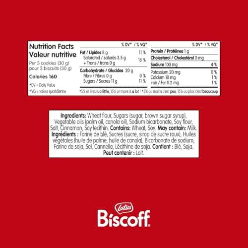 Lotus Biscoff Sandwich Cookies with Biscoff Cream Filling, 2 Packs x 110g (11 Sandwich Cookies per Pack), Ingredients from Natural Origin, Vegan, No Colours or Added Flavours - 22 cookies