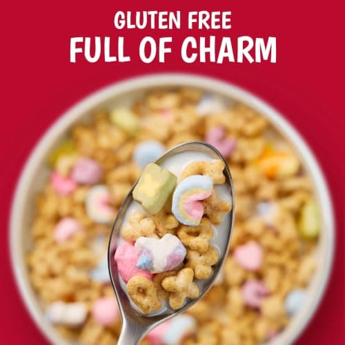Lucky Charms Gluten Free Cereal with Marshmallows, Kids Breakfast Cereal, Made with Whole Grain, 10.5 oz — view 4