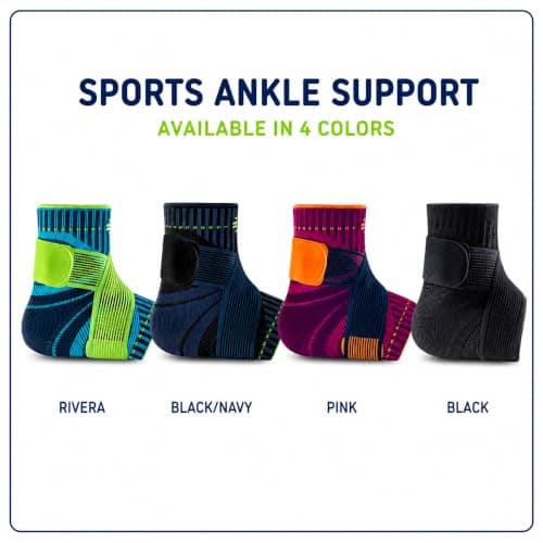 Bauerfeind Sports Compression Ankle Support - Black (Right) XXL — view 5