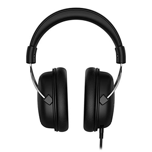 HyperX CloudX, Official Xbox Licensed Gaming Headset, Compatible with Xbox One and Series X|S, Memory Foam Ear Cushions, Detachable Noise-Cancelling Mic, in-line Audio Controls,Black/ Silver — view 4