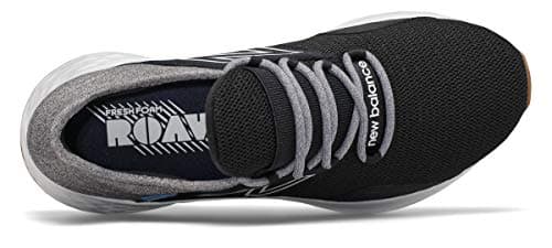 New Balance Women's Fresh Foam Roav Running Shoe,Black/Light Aluminum,8 — view 5