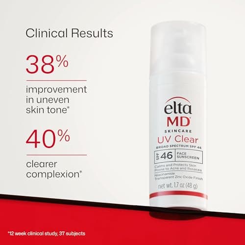 EltaMD UV Clear Face Sunscreen SPF, Oil-Free Sunscreen with Zinc Oxide, Dermatologist Recommended — view 6