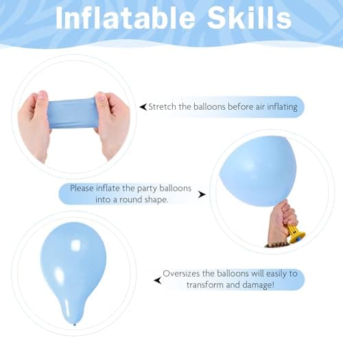 HILAVO Pastel Balloons 12 Inch Macaron Pink Blue Green Purple Yellow Pastel Rainbow Latex Balloon with Colorful Confetti Party Balloons for Easter Birthday Baby Shower Bridal Wedding Party Decoration — view 6