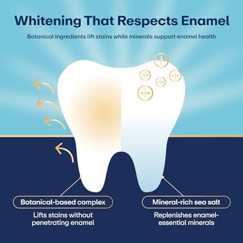 Lumineux Teeth Whitening Strips Kit - 9 Treatments (1 Month) - Peroxide Free - Enamel Safe for Whiter Teeth - Whitening Without The Sensitivity - Dentist Formulated - Sensitivity Free — view 2