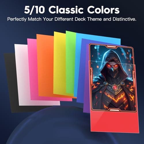 1000ct Trading Card Sleeves Perfect Fit MTG Matte Sleeve, Soft Sports Card Protector for Photocard, Standard TCG Cards Sleeves Fit for MTG 66 * 91 mm — view 4