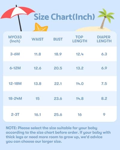babygoal Baby Blue Long Sleeve Rash Guard UPF 50+ Sun Protection Swim Shirt for Boys Girls, Infant Toddler UV Swimwear for Beach Pool Swimming SY05-18-24M-CA — view 3