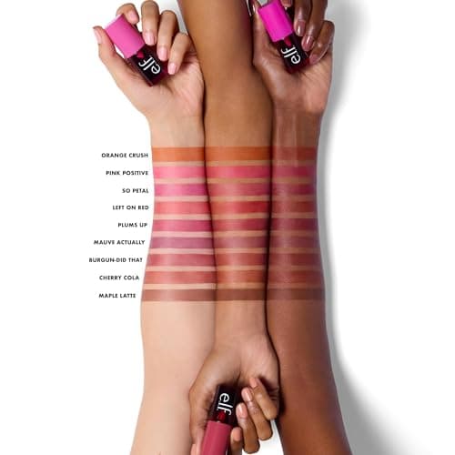 e.l.f. Sheer For It Blush Tint, Multi-Use, Long-Lasting Lip & Cheek Makeup, Creates A Natural Flush Finish, Vegan & Cruelty-Free, Burgun-did That — view 5