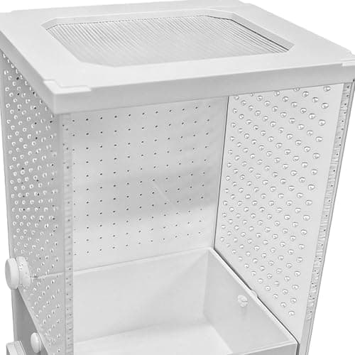 Praying Mantis Enclosure | Clear Acrylic Animal Tank,Reptile Habitat - for Jumping Spider Small Reptile Nesting Breeding Feeding — view 5