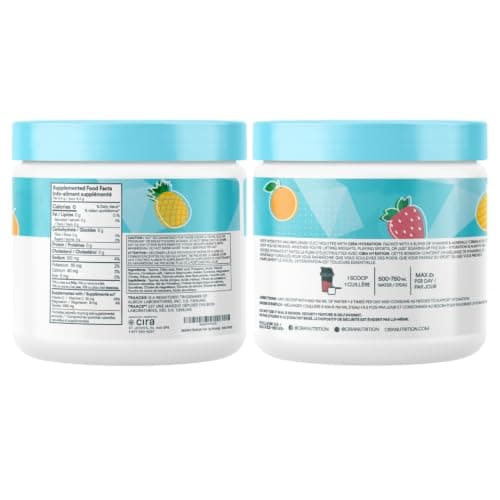 Cira Hydration Electrolytes Powder - Daily Electrolyte Powder, Sugar Free w/Himalayan Salt, Magnesium, & Potassium, Hydration Powder for Dehydration Relief & Recovery - Aloha Punch, 45 Servings — view 8