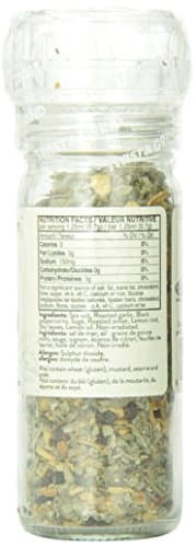 Cape Herb & Spice - Table Top Grinder - Chicken Seasoning, No MSG, no artificial flavouring, Non-GMO, Halal, Vegan, 61g
