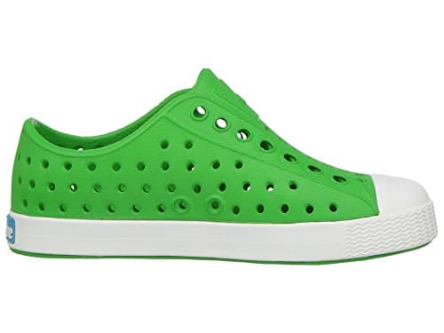 Native Shoes Jefferson Kids Slip-On Sneaker, Grasshopper Green/Shell White, 6 Toddler — view 5