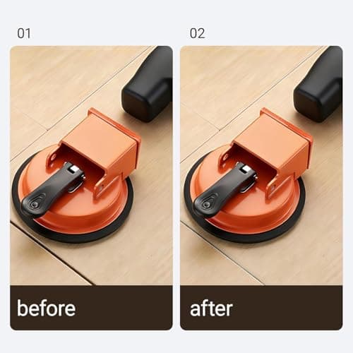 Floor Gap Fixer Tool, 2026 Heavy Duty Floor Suction Repair Tool,Laminate Flooring Tools,Adjustable Height Setter Laminate Floor Gap Repair Kit for Vinyl Plank Hardwood Floating Floors — view 4