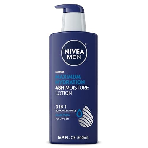 NIVEA MEN Real Madrid Limited Edition Design Maximum Hydration 48-Hour Moisture Body Lotion for Dry Skin, Aloe Vera Lotion for Men, 3-in-1 Body, Face and Hands, 16.9 Fl Oz Bottle — view 10