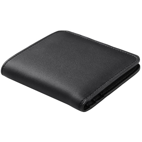 Toughergun Women’s Small Slim Leather Wallet with RFID Protection, Compact Bifold Mini Purse with Clear ID Window — view 5