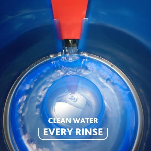 O-Cedar RinseClean Spin Mop & Bucket System | Clean with Clean Water | Removes 99% of Bacteria — view 2