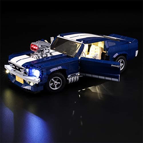 Lightailing Light Set for (Creator Expert Ford Mustang) Building Blocks Model - Led Light kit Compatible with 10265(NOT Included The Model) — view 4