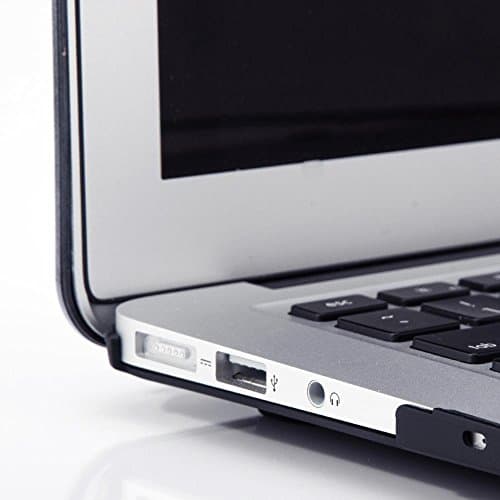 KECC Ultra Thin Case for MacBook Pro 16 inch 2020 2019 Release with Touch Bar, Lightweight Plastic Hard Shell for MacBook Pro 16” + Keyboard Cover, Matte Black — view 5