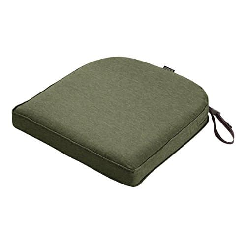 Classic Accessories 62-004-HFERN-EC Montlake Cont. Seat Cushion Foam and Slip Cover, Heather Fern, 18" wide x 18" deep x 2" thick contoured