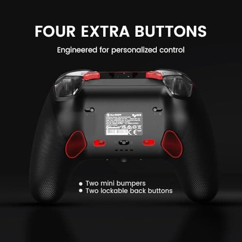 GameSir G7 Pro Wired Controller for Xbox Series X|S, Xbox One, Wireless Gamepad for PC&Android with TMR Sticks, Hall Effect Analog Triggers, 1000Hz Polling Rate, 3.5mm Audio Jack - Black — view 7