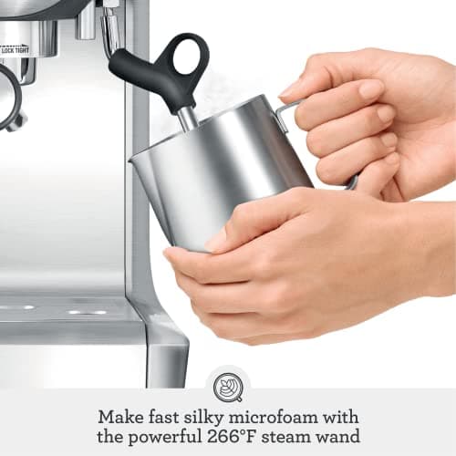 Breville Barista Express Espresso Machine BES870XL, Brushed Stainless Steel — view 6