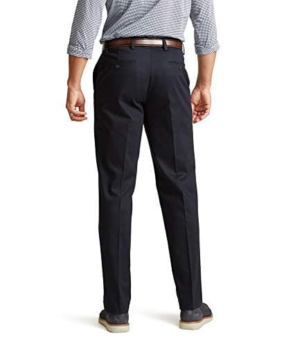 Dockers® Men's Classic Fit Signature Khaki Lux Cotton Stretch Pants (Regular and Big & Tall), Dockers Navy, 36W x 30L — view 2