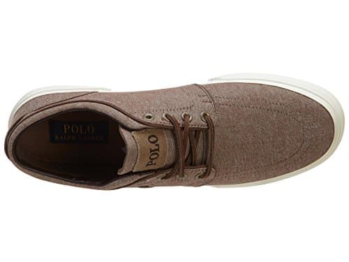POLO RALPH LAUREN Men's Faxon Low, Tan, 8 M US — view 5