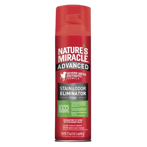 Nature's Miracle Advanced Stain and Odor Eliminator Dog for Severe Dog Messes