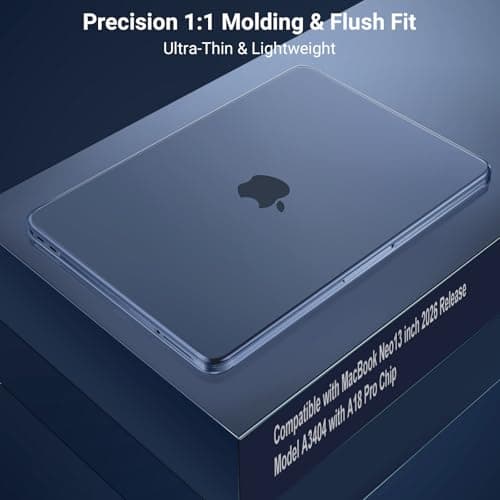 MOSISO Compatible with MacBook Neo Case 13 inch 2026 A3404 A18 Pro Chip — view 4