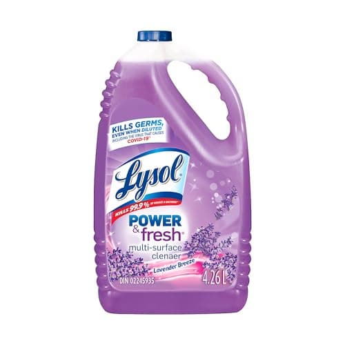 Lysol Power & Fresh Multi-Surface Cleaner, Lavender Scent, 4.26 L