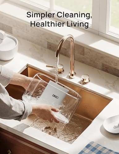 DREO Humidifiers for Bedroom, 4L Top Fill for Large Room, 36H Runtime [Ultra-Strong Mist Output] Quiet Cool Mist Air Humidifier for Baby Nursery, Plants, Indoor, Night Light, Easy to Clean — view 6
