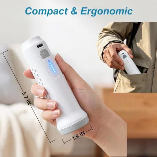 UOZLMD Cordless Electric Vacuum Pump, for Storage Bags, 6000Pa Suction — view 5
