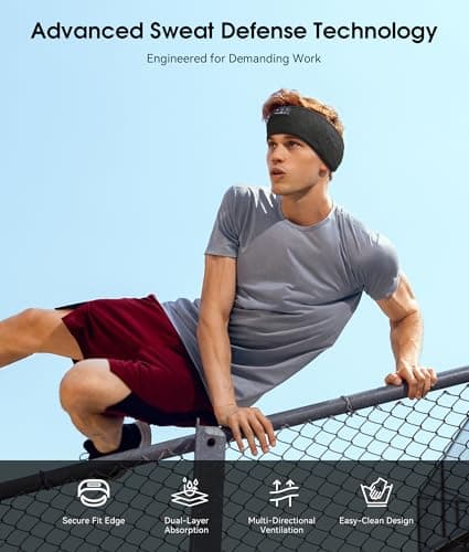 MUSICOZY Sleep Headphones Bluetooth Headband, Wireless Music Sleeping Headphones Sleep Mask Earbuds IPX6 Waterproof for Side Sleepers Workout Running Insomnia Travel Yoga Cool Tech Gadgets Unique Gift — view 2