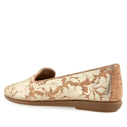 Aerosoles Women's Betunia Loafer, Natural Cork/Gold Floral, 6.5M — view 7