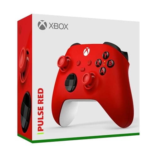 XBOX Wireless Gaming Controller | Pulse Red | Console, PC, & Cloud Devices | Textured Grip | Wireless, Bluetooth, USB-C Connectivity — view 6