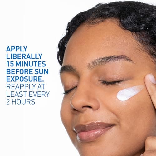 CeraVe Facial Moisturizer with SPF 30. Face Sunscreen Lotion with Hyaluronic Acid, Niacinamide & Ceramides for Women & Men. Oil-free, normal to dry skin. Verified Extended Use Date, Travel Size 89ML — view 8