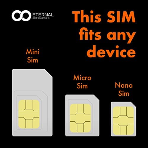 Preloaded Orange Travel Sim Card Now with 20GB of 4G Data, Unlimited Calls & SMS in Europe, 30 mins & 200 SMS from Europe to Worldwide (Lasts for 31 Days). Tethering Allowed — view 3