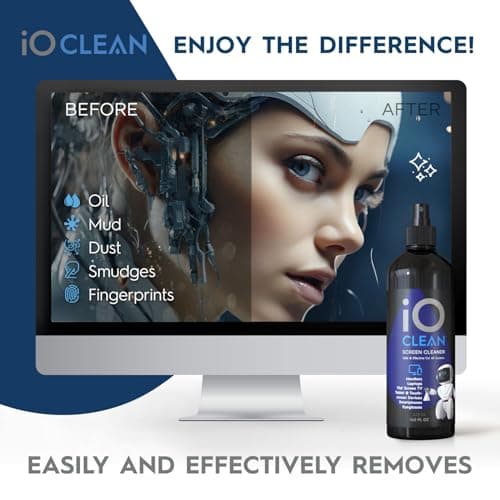 iO Clean Screen Cleaner Spray (16oz - 473ml) — view 4