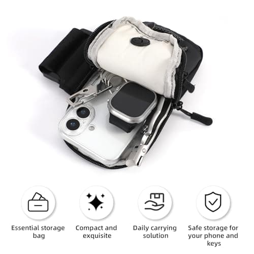 Electric Dirt Bike Bag for Surron LBX Tuttio Soleil 01 Yozma IN10 eRide Pro SS SR S, Waterproof Double Layer Motorcycle Storage Pouch with Adjustable Elastic Band for Phone ID Keys Drinks — view 3