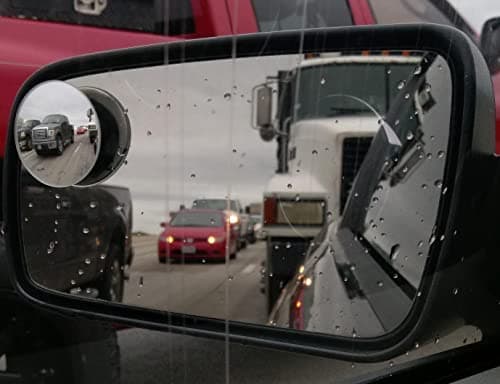 Ampper Blind Spot Mirror, 2" Round HD Glass Frameless Convex Rear View Mirror, Pack of 2 — view 5