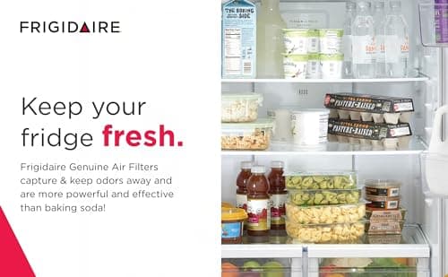 FRIGIDAIRE PAULTRA2 Pure Air Ultra II Refrigerator Air Filter with Carbon Technology to Absorb Food Odors, 3.8 Inch x 1.8 Inch, White — view 4