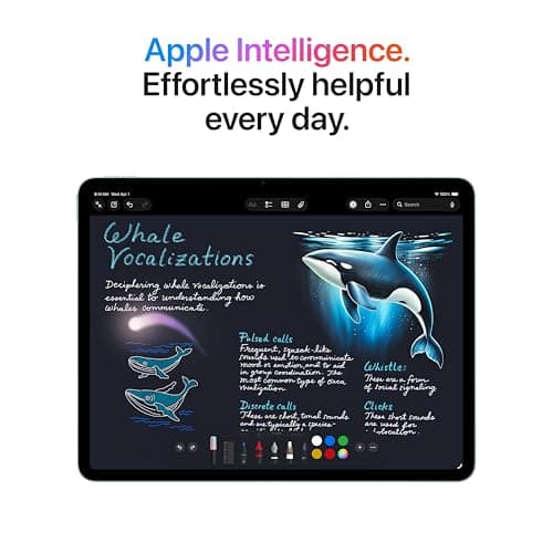 Apple iPad Air 11-inch (M4): Liquid Retina Display, 128GB, 12MP Front/Back Camera, Wi-Fi 7 with Apple N1, Touch ID, All-Day Battery Life — Space Gray — view 4