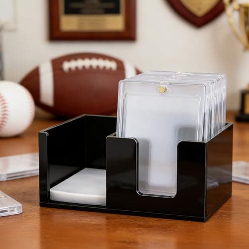 tutata Acrylic Toploader Holder and Penny Sleeve Holder, Top Loader Storage Box — view 4