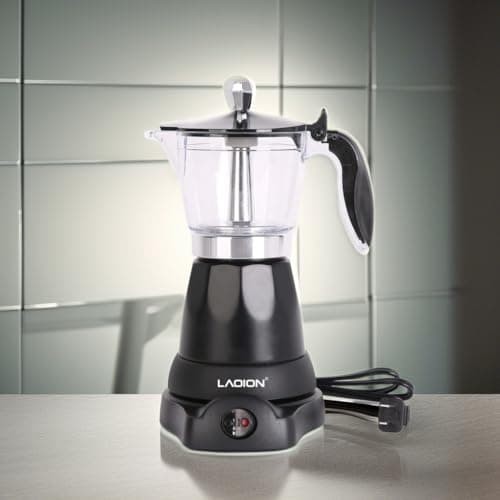 LAOION Cuban Coffee Maker, 6 or 3cup Electric Espresso Coffee Maker — view 4