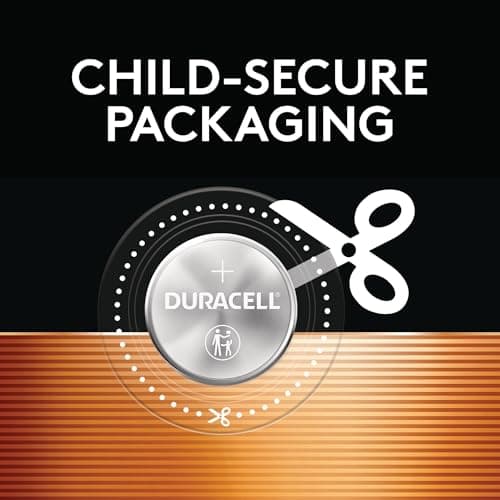 Duracell 2032 Lithium Battery, 4 Count, AirTag & Key Fob, CR2032 3V Cell — view 3