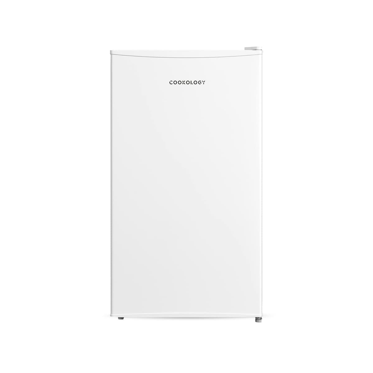 Cookology UCFR88WH Under Counter Freestanding Fridge in White - 93 Litre Capacity - Adjustable Temperature Control & Legs - Reversible Door