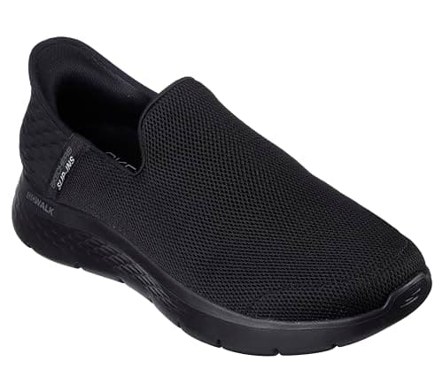 Skechers Men's Go Walk Flex No Hands Hands Free Slip-Ins Sneaker, Black, 11 X-Wide — view 2