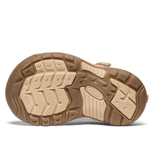 KEEN Unisex-Child Newport H2 Closed Toe Water Sandals, Safari/Birch, 7 — view 5