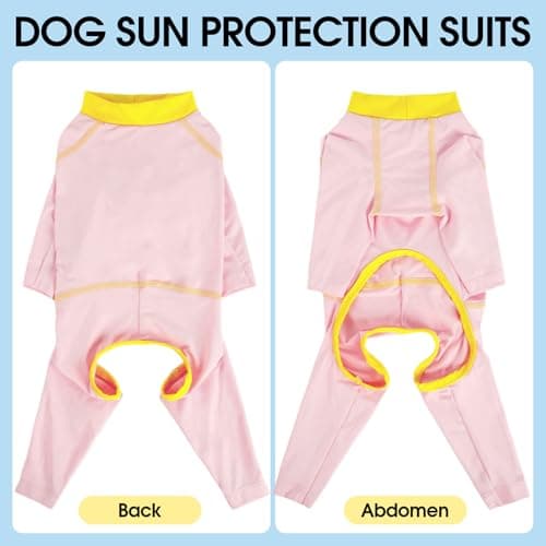 FUAMEY SPF 50+ Dog Sun Protection Onesie in Hot Weather for Medium Dogs — view 3
