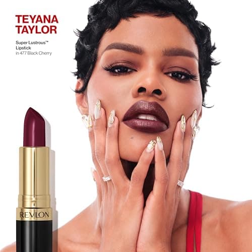 REVLON Lipstick, Super Lustrous Lipstick, Creamy Formula For Soft, Fuller-Looking Lips, Moisturized Feel, 755 Bare It All, 0.15 oz — view 2