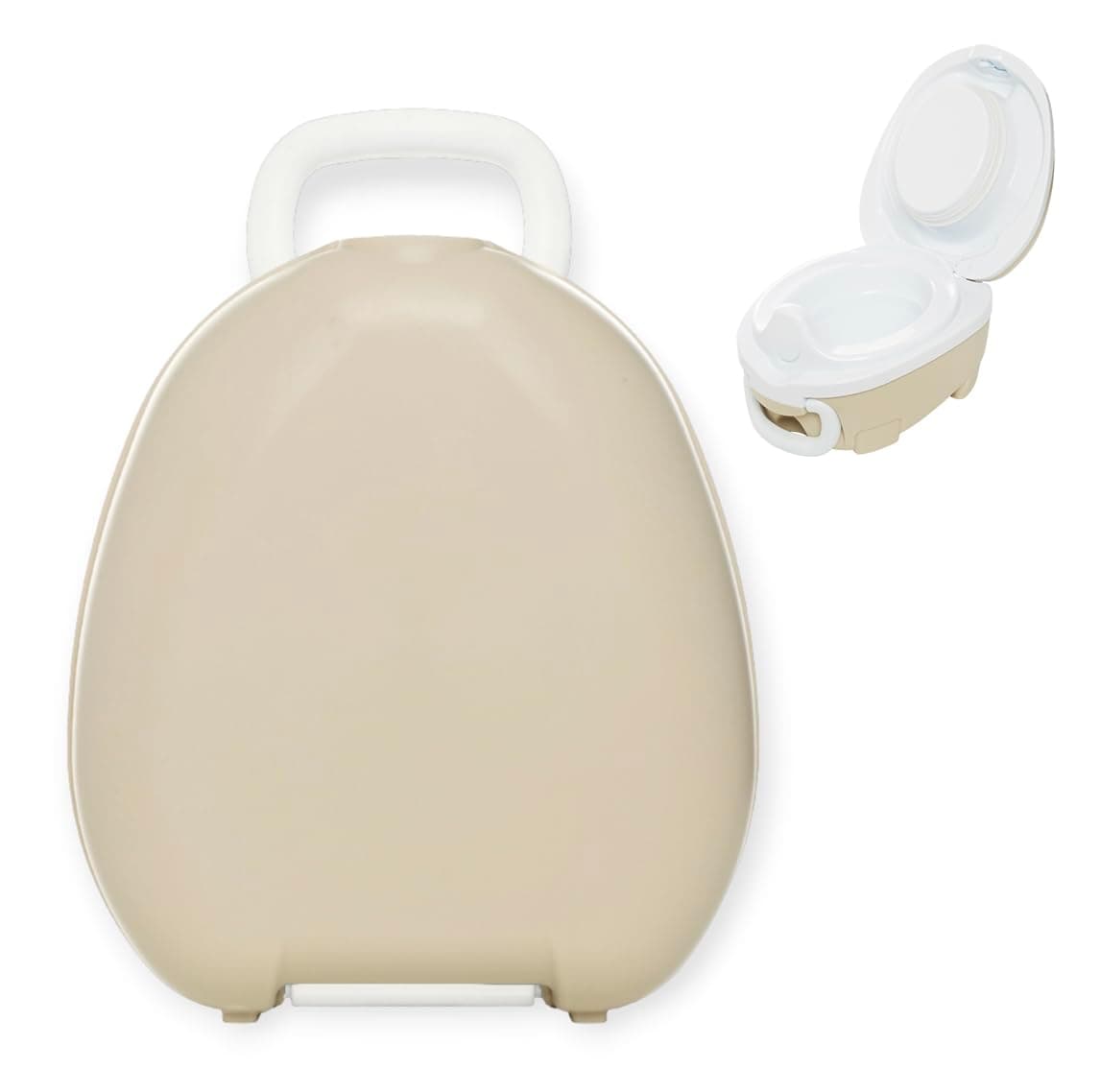 My Carry Potty - galardonado asiento de inodoro portátil para bebés, niños y niñas para llevar a cualquier lugar (Verde pastel) — view 14
